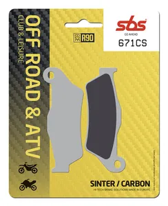SBS BRAKE PAD CARBON SINTER HI-TECH