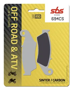 SBS BRAKE PAD CARBON SINTER HI-TECH
