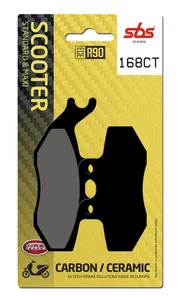 SBS BRAKE PAD CARBON HI-TECH STREET