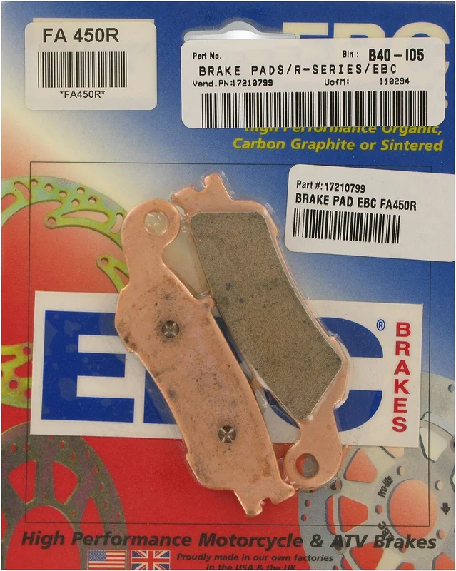 EBC BRAKE PAD FA-R SERIES SINTERED METAL