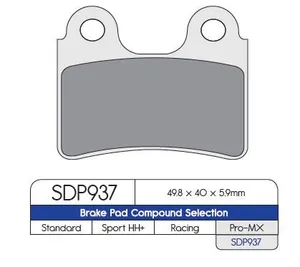 DP BRAKES BRAKE PAD SDP PRO MX SINTERED