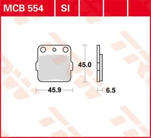 TRW BRAKE PAD SI SINTER