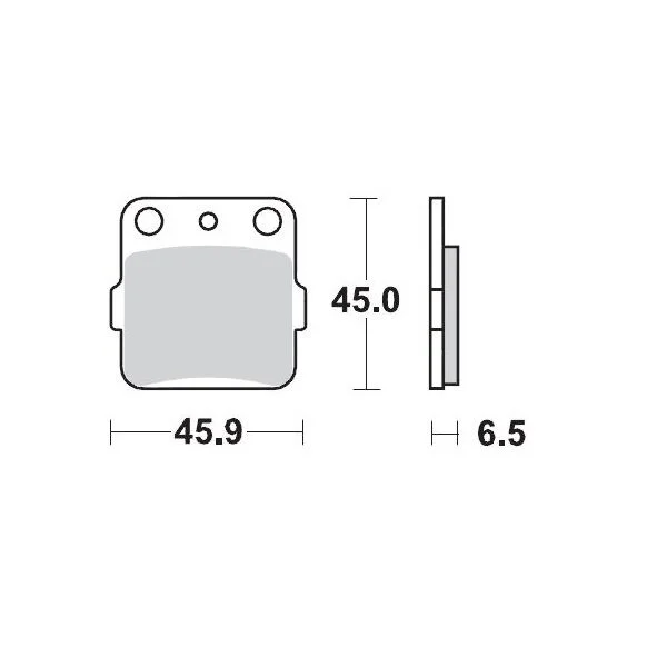 MOTO-MASTER BRAKE PAD OFFROAD SINTER PRO RACING