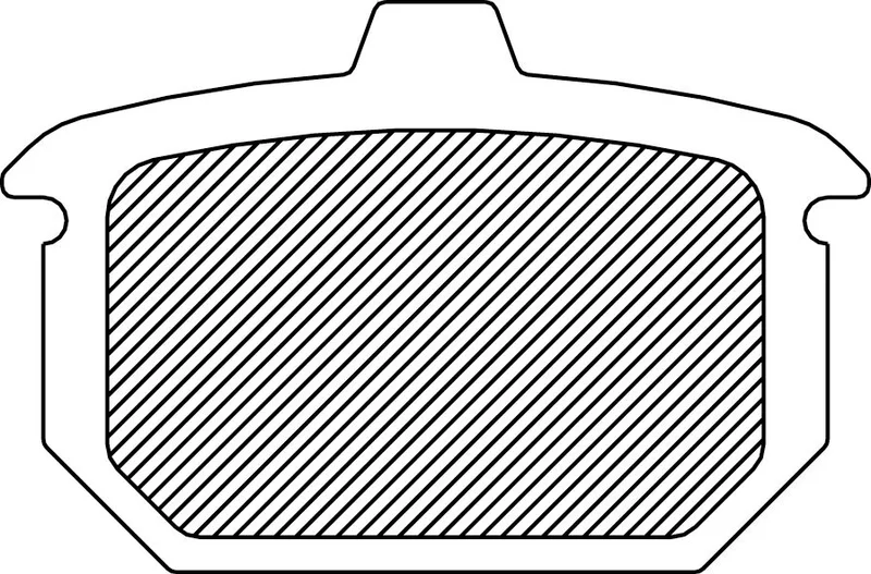 Drag Specialties BRAKE PAD-DRAG SINTERD