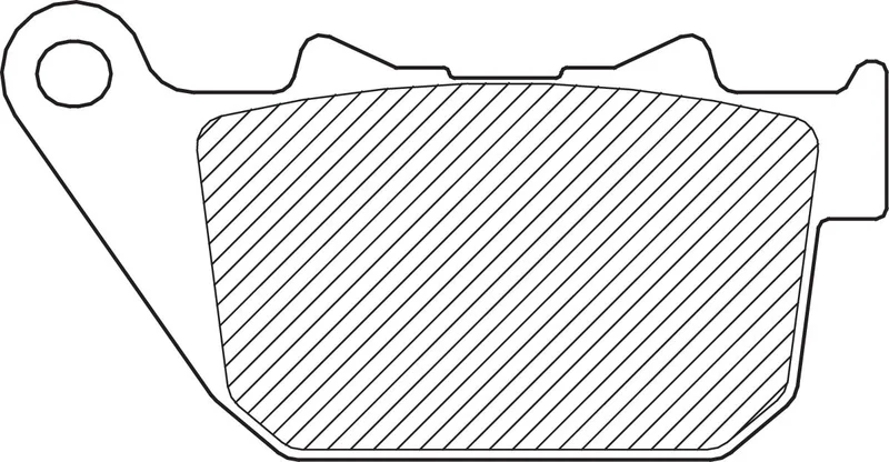Drag Specialties BRAKE PAD-DRAG SINTERD