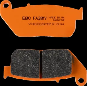 EBC BRAKE PAD VEE SEMISNTRD
