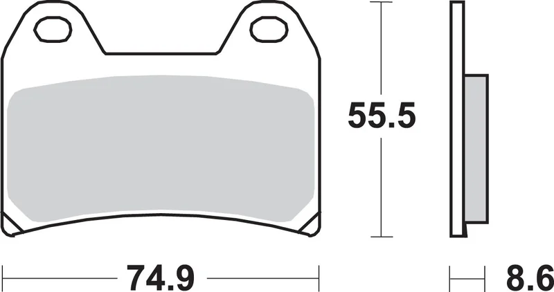 SBS BRAKE PAD SBS 706HF
