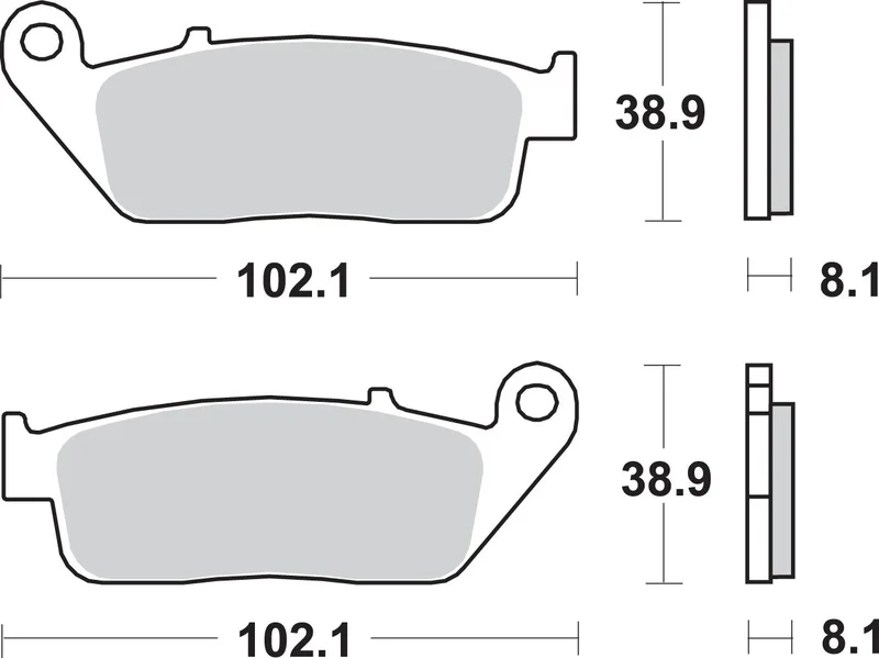 SBS BRAKE PADS SBS 627HF