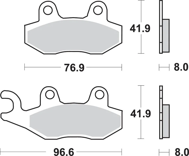 SBS BRAKE PADS SBS 611SI