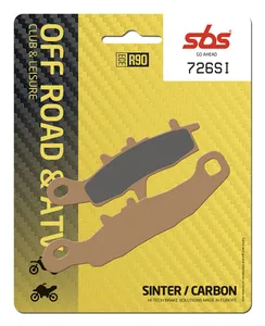 SBS Brake Pads Sinter Carbon Offroad
