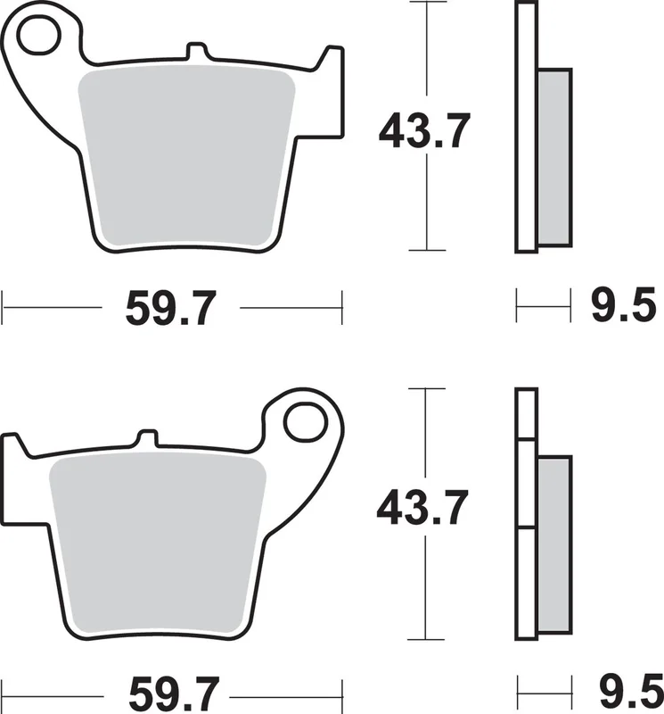 SBS BRAKE PADS SBS 777SI