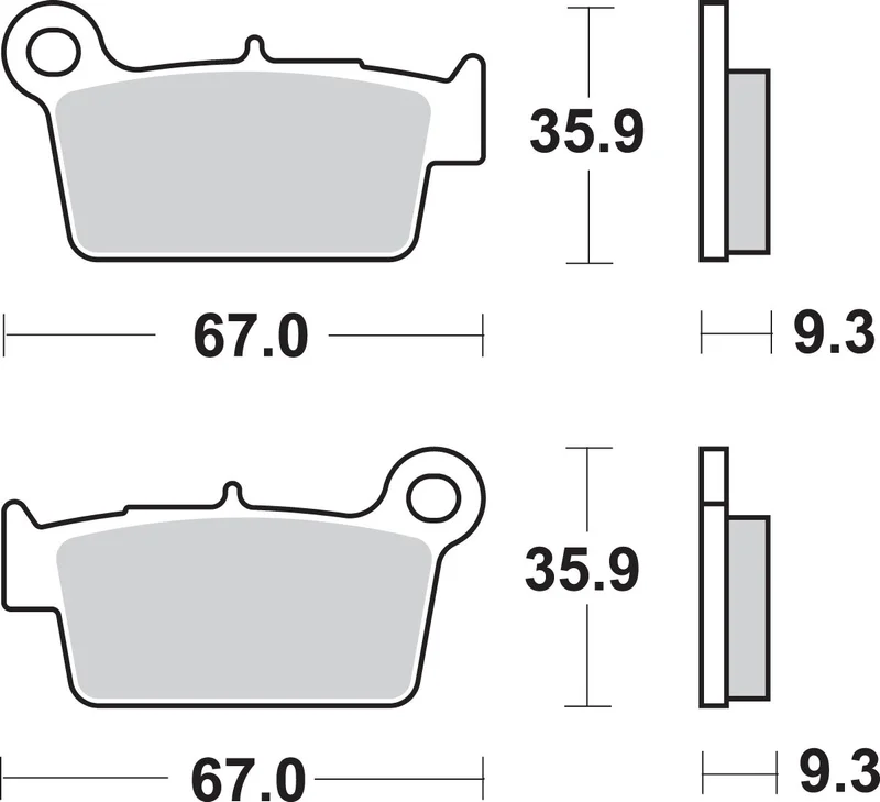 SBS BRAKE PADS SBS 790SI
