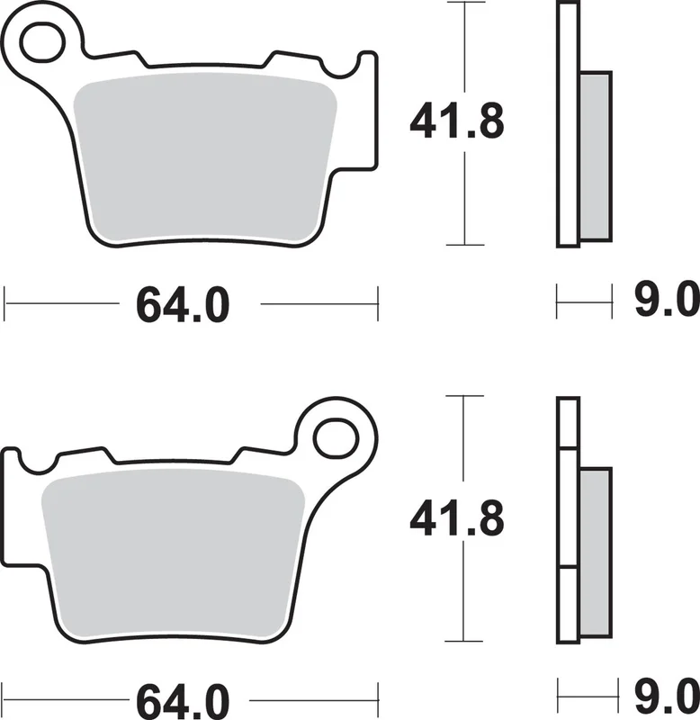 SBS BRAKE PADS SBS 791SI
