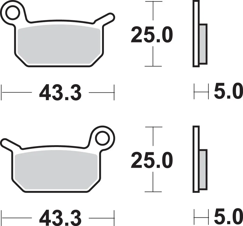 SBS BRAKE PADS SBS 794SI
