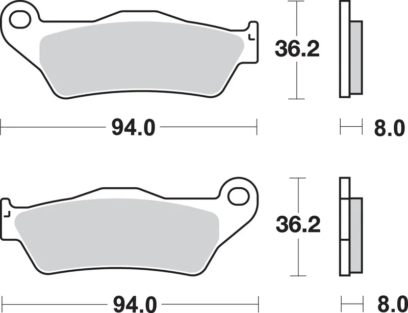 SBS BRAKE PADS SBS 671LS