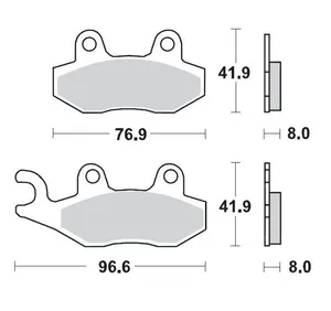 MOTO-MASTER BRAKE PAD OFFROAD SINTER PRO RACING GP