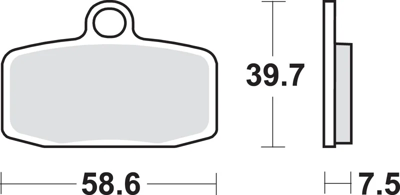 SBS BRAKE PADS SBS 885RSI