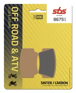 SBS Brake Pad Sinter Carbon Offroad