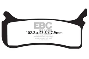 EBC BRAKE PAD EPFA-HH SERIES SINTERED METAL