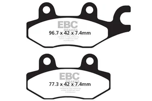 EBC BRAKE PAD FA-HH SERIES SINTERED METAL