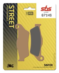 SBS BRAKE PADS SBS 671HS
