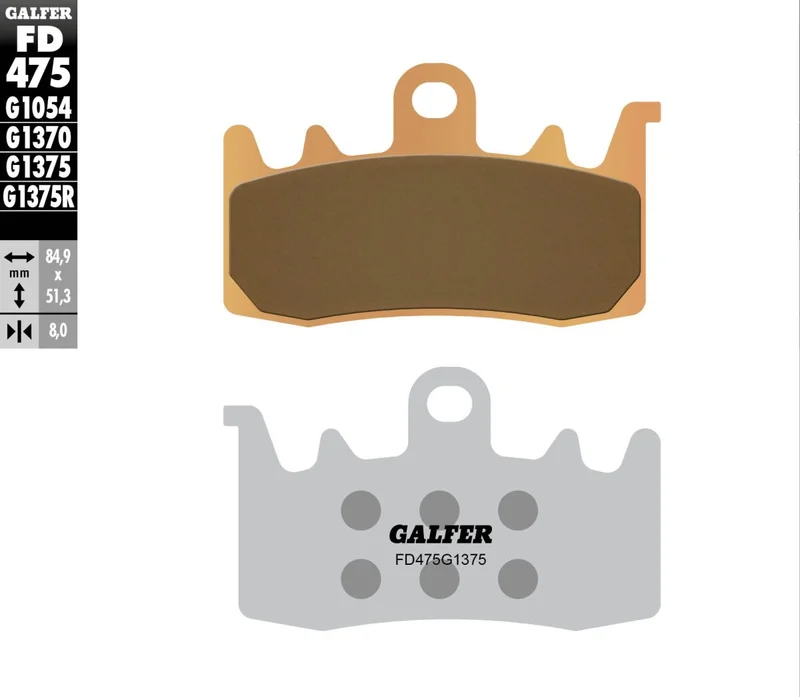 GALFER BRAKE PAD SINTER