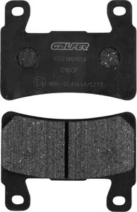 Galfer BRAKE PAD SEMI METAL