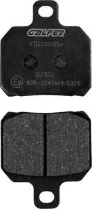Galfer BRAKE PAD SEMI METAL