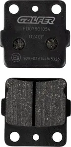 GALFER BRAKE PAD FD076G1054