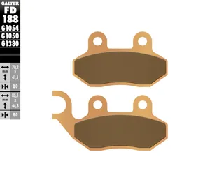 GALFER BRAKE PAD SCOOTER SINTER