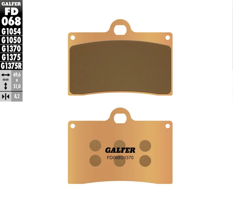 GALFER BRAKE PAD SINTER