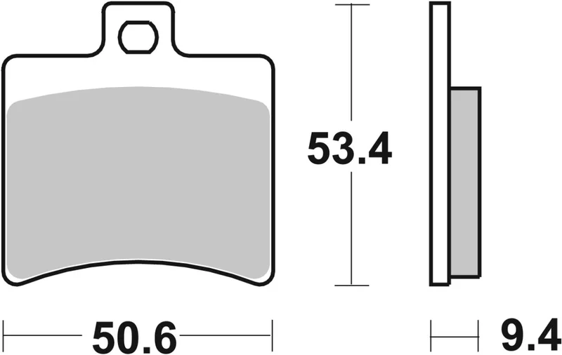SBS Brake Pads Sinter Hi-Tech
