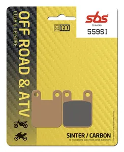 SBS Brake Pads Sinter Carbon Hi-Tech Offroad