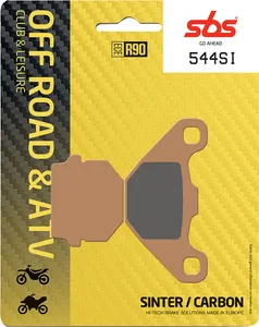 SBS Brake Pads Sinter Carbon Hi-Tech Offroad