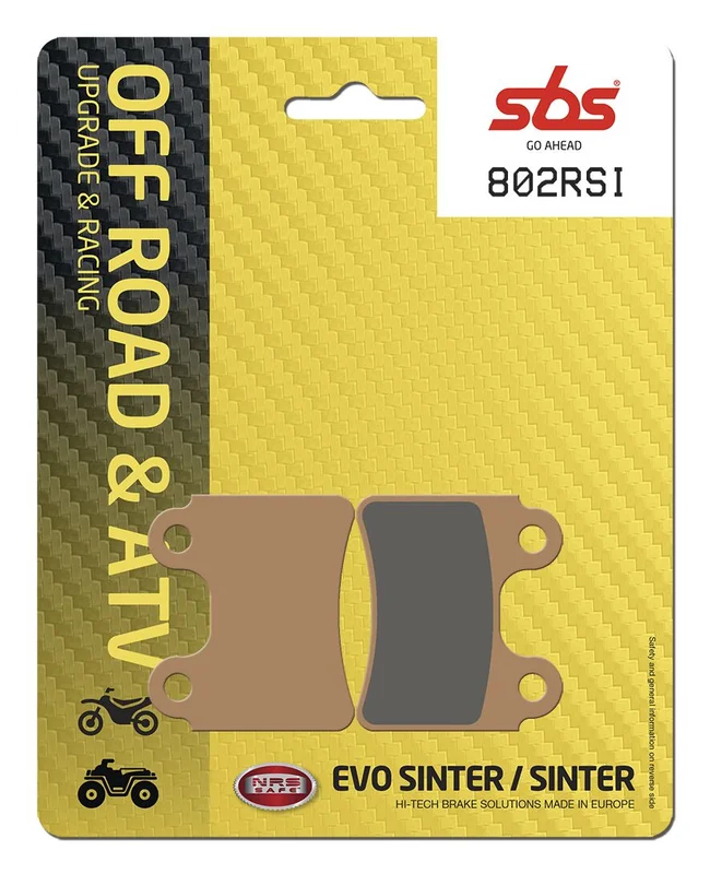 SBS Brake Pads Sinter Racing Hi-Tech Offroad