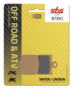 SBS Brake Pads Sinter Carbon Offroad Hi-Tech