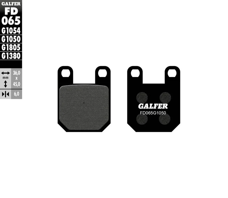 GALFER BRAKE PAD SEMI METALLIC SCOOTER