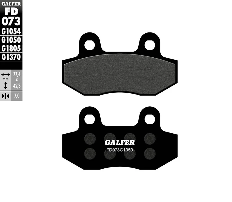GALFER BRAKE PAD SEMI METALLIC SCOOTER