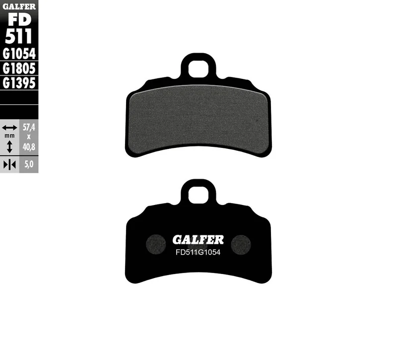 GALFER BRAKE PAD SEMI METAL