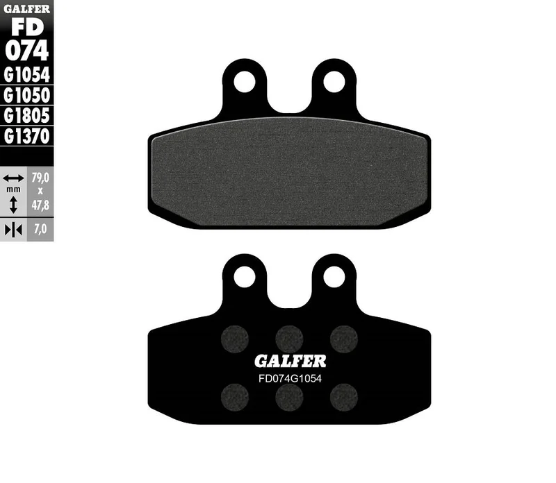 GALFER BRAKE PAD SEMI METAL