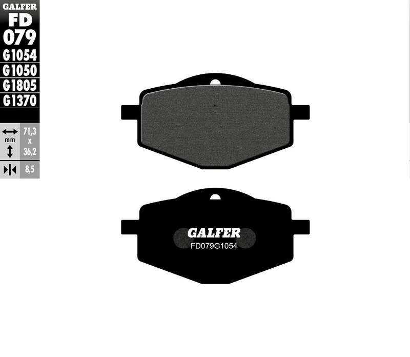 GALFER BRAKE PAD SEMI METAL