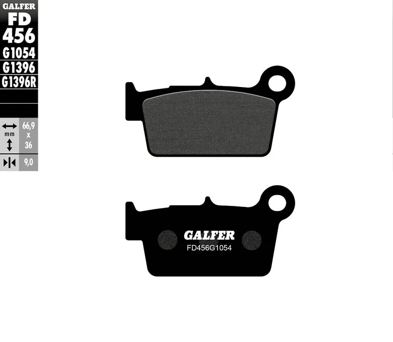 GALFER BRAKE PAD SEMI METALLIC
