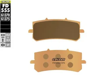 GALFER BRAKE PAD SINTER HH