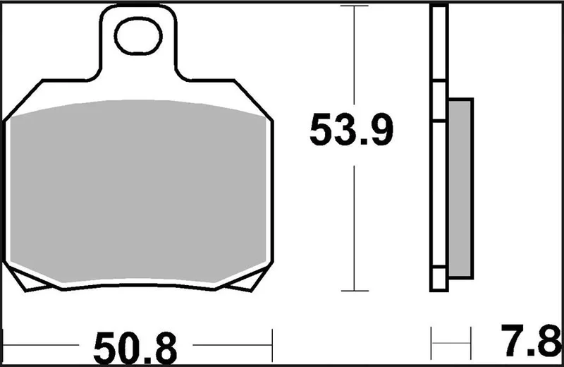 BREMBO BRAKE PAD SINTER XS SCOOTER