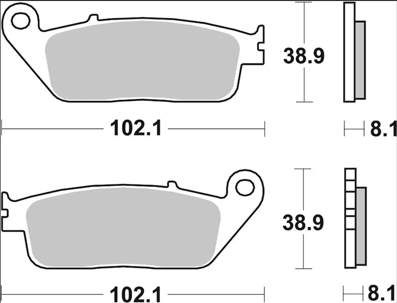 BREMBO BRAKE PAD SINTER SA
