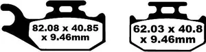 EBC BRAKE PAD FA-TT SERIES CARBON FIBER
