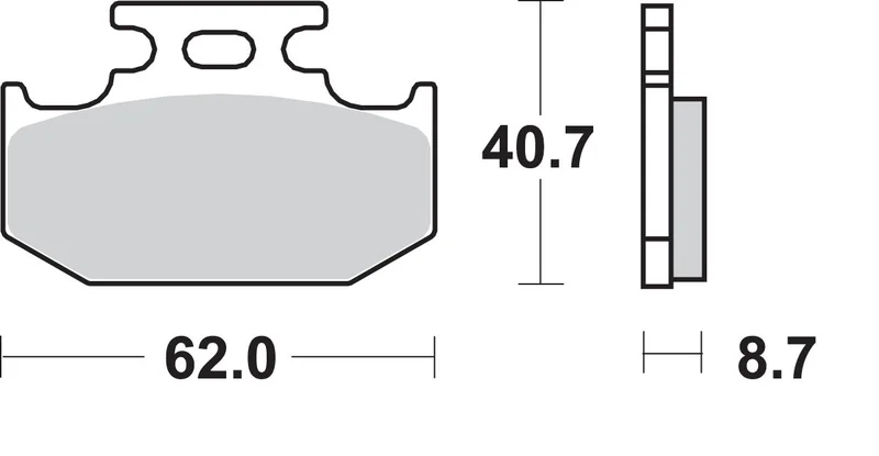 SBS BRAKE PAD SBS 632HF