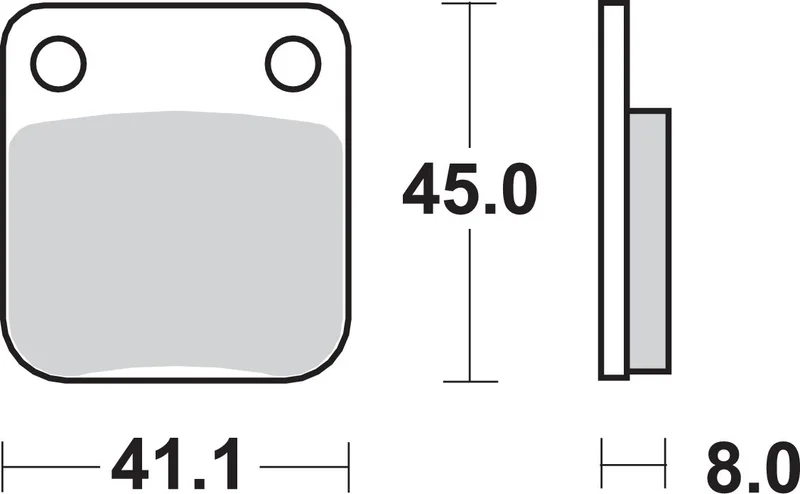 SBS BRAKE PAD SBS 536SI