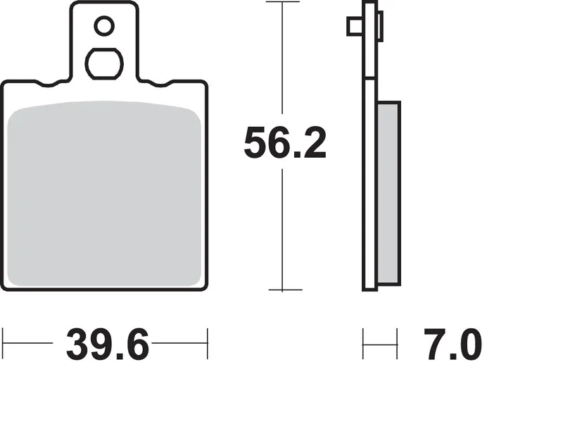 SBS BRAKE PAD SBS 519LS