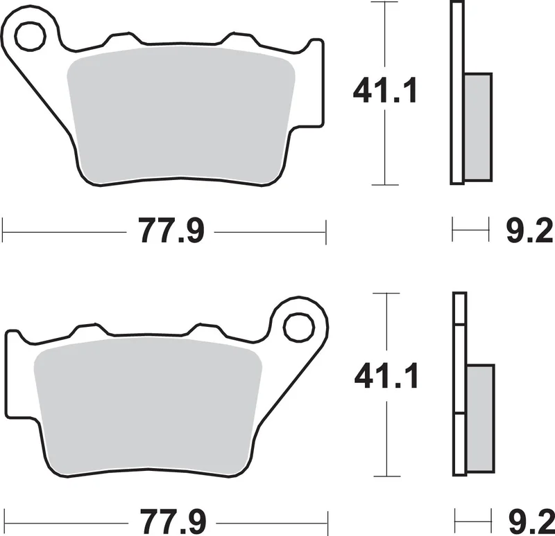 SBS BRAKE PAD SBS 675LS